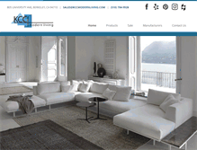 Tablet Screenshot of kccmodernliving.com
